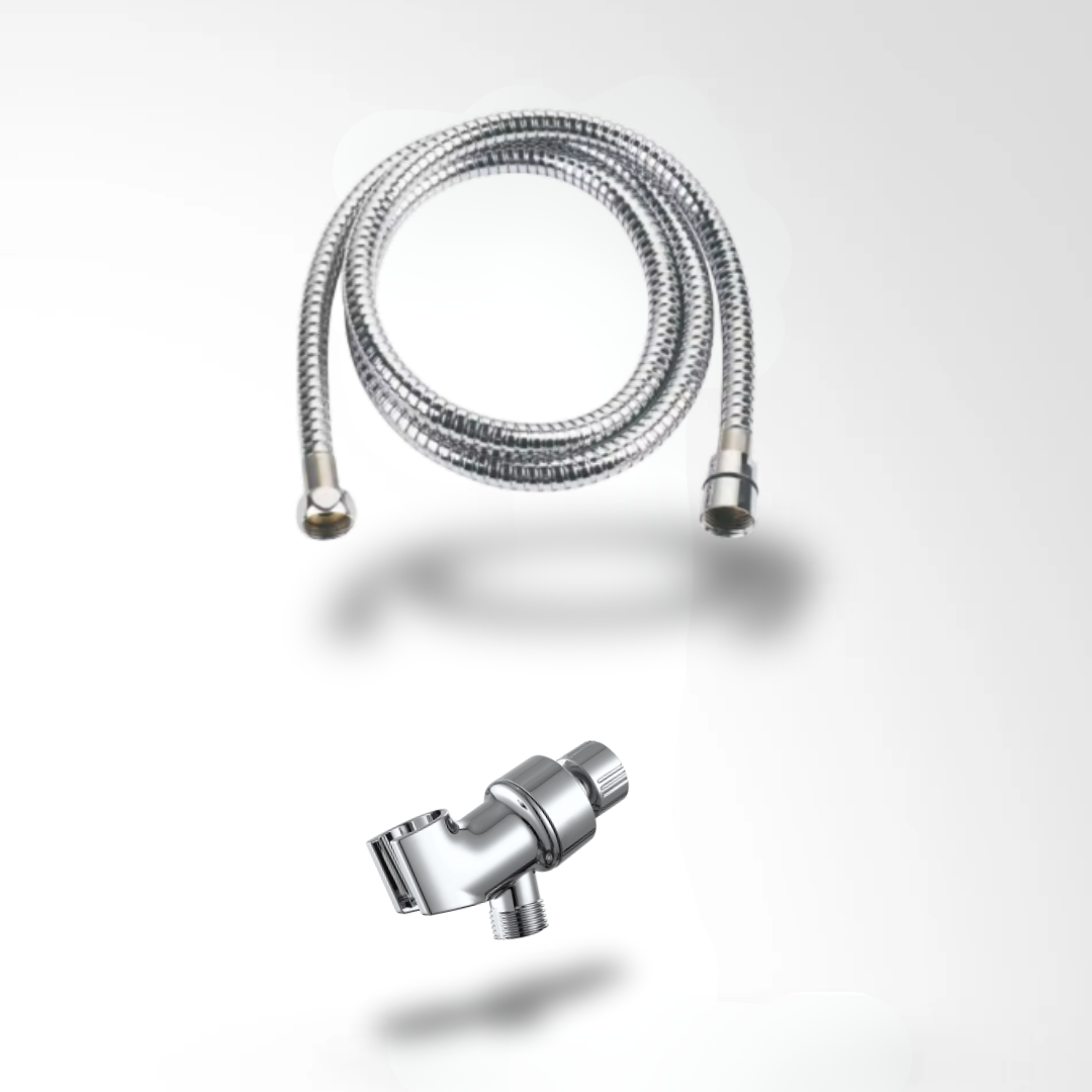 Premium Shower Hose & Connector Set
